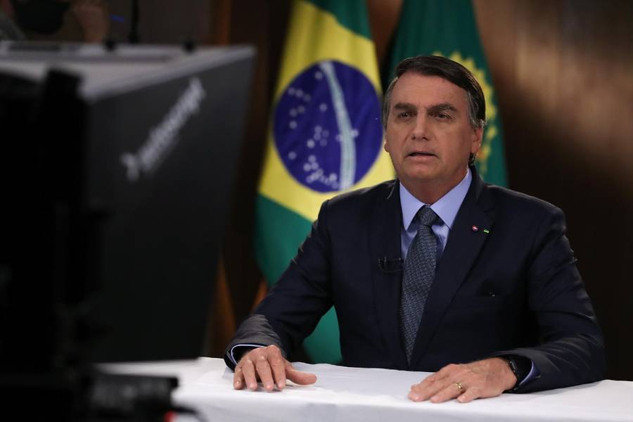Jair Bolsonaro também elencou as medidas de seu governo, como o auxílio emergencial